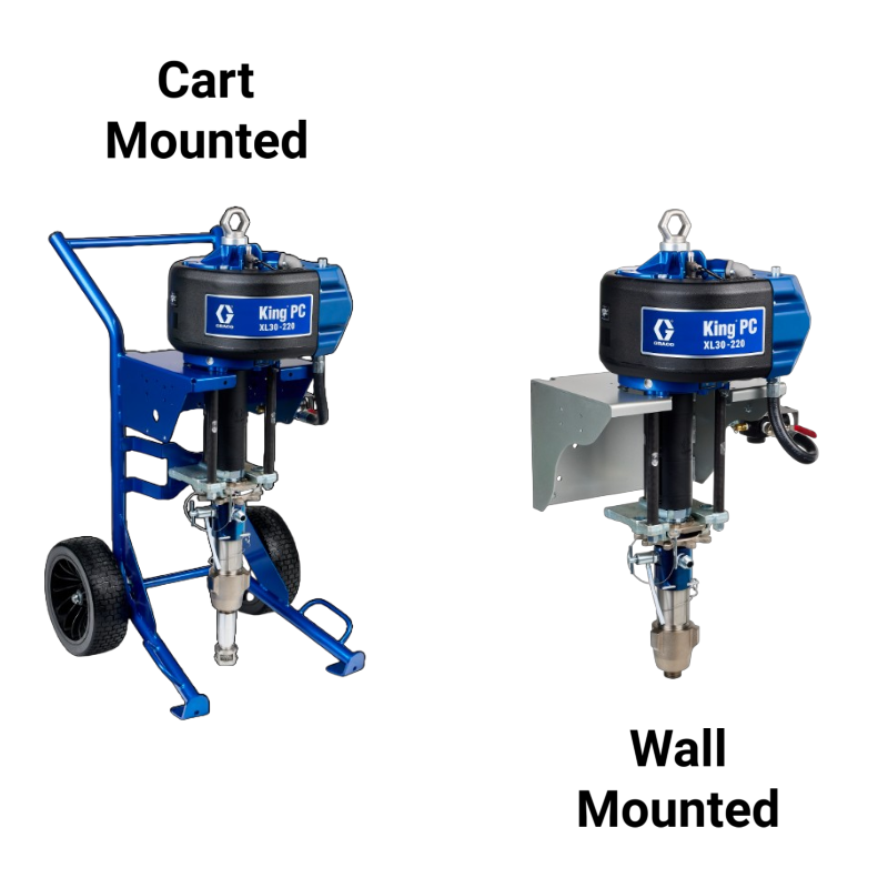 Graco King PC industrial airless spray pump supplied by BlastOne