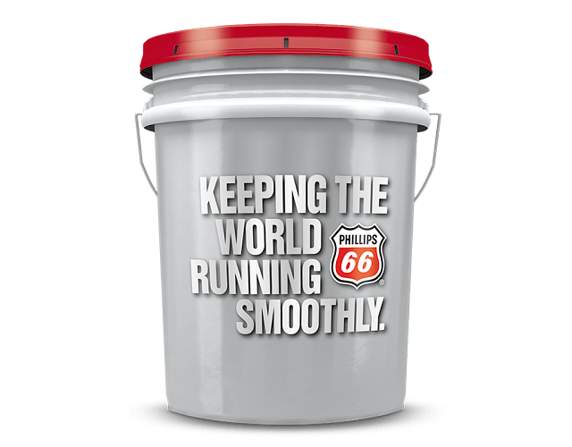 Phillips 66 Syncon R&O industrial circulating oil pail for ISO VG 100 applications